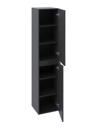 Пенал подвесной 35 правый Orange Line Li-35Pug  матовый графит