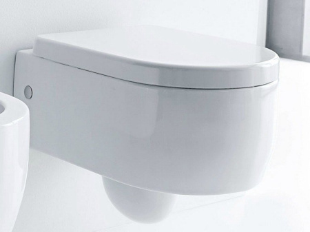Подвесной унитаз Kerasan Flo 311501 белый, без сиденья