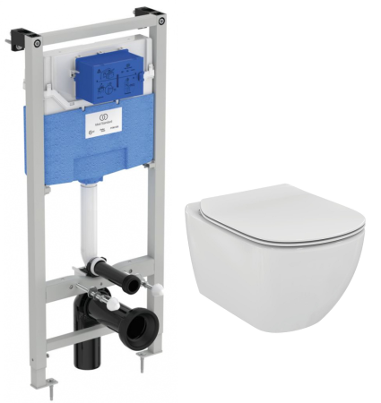 Комплект унитаз + инсталляция Ideal Standard Prosys Tesi AquaBlade T3868V1