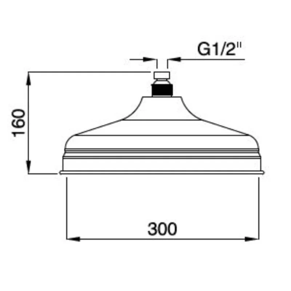 Верхний душ Cezares CZR-U-SP8-30-02 Верхний душ Cezares CZR-U-SP8-30-02