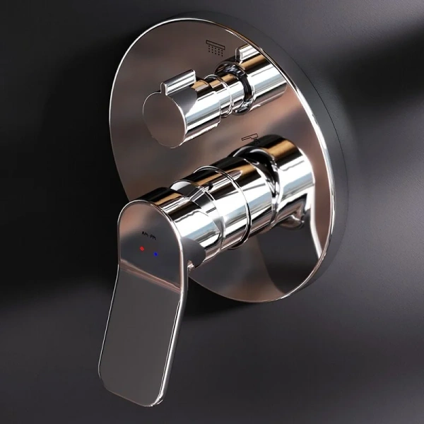 Душевой комплект с изливом Am.Pm X-Joy FB85A3RH40 хром