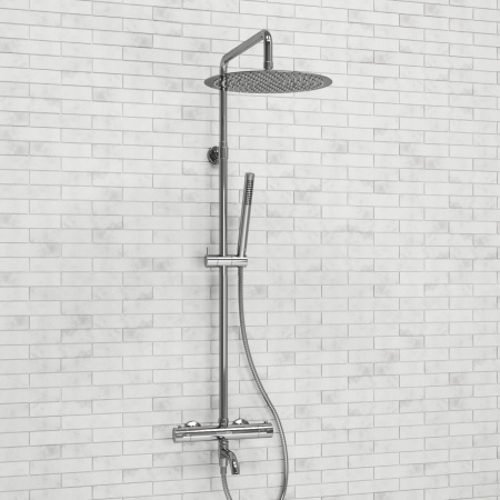 Душевая система WasterKraft A188.116.137.010.CH Thermo