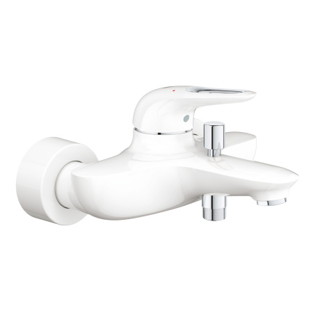 Смеситель однорычажный для ванны Grohe Eurostyle New 33591 LS3 (33591LS3) белая луна