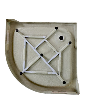 Акриловый поддон для душа (98х98) Agger A01-100TCR/T белый