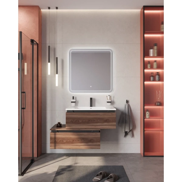 Тумба под раковину Cezares SLIDER-800-1C-PI-NA