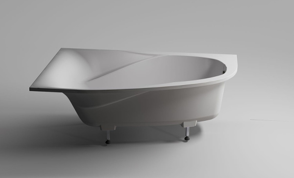 Ванна из искусственного камня Astra-Form Селена L (170х100) 01010080 белый матовый