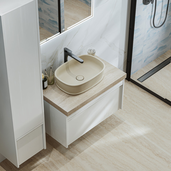 Раковина накладная (52х38) Kerama Marazzi Circo CI.wb.50\SAN