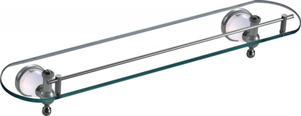 Стеклянная полка Art&Max AM-F-5512-Cr