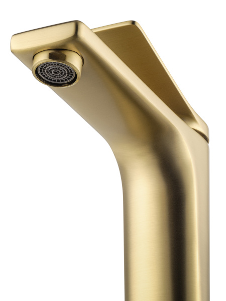 Смеситель для раковины WONZON & WOGHAND, брашированное золото WW-XH-012-BG Смеситель для раковины WONZON & WOGHAND, брашированное золото WW-XH-012-BG