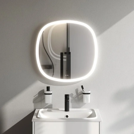 Зеркало сенсорное (60х60) Am.Pm X-Joy M8FMOX0601WGS с LED-подсветкой