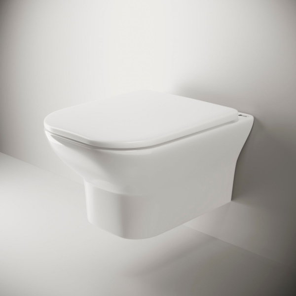 Унитаз подвесной безободковый  Ceramica Nova Enjoy CN1104-B без крышки