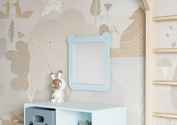 Зеркало (51х51) Aquaton Каспер Мишка 1A283402CR0E0 