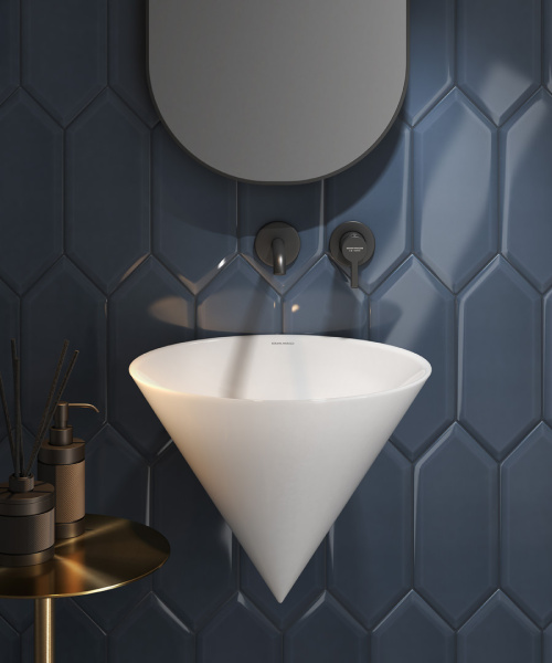 Раковина напольная (44х44) Kerama Marazzi Cono CO.wb.44