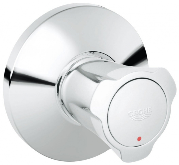 Внешняя панель GROHE Costa L для встраиваемых вентилей, красная маркировка, хром 19807 001 (19807001) Внешняя панель GROHE Costa L для встраиваемых вентилей, красная маркировка, хром 19807 001 (19807001)