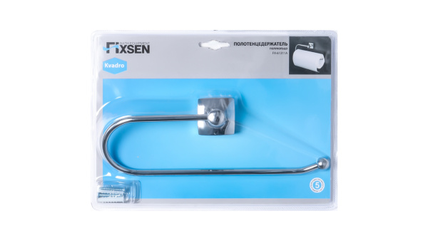 Полотенцедержатель FIXSEN Kvadro полукольцо FX-61311A Полотенцедержатель FIXSEN Kvadro полукольцо FX-61311A