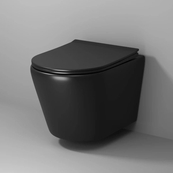 Унитаз подвесной безободковый Grossman Fly GR-4478BMS с сиденьем микролифт