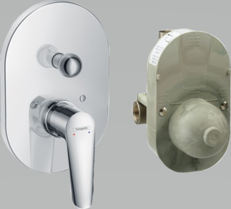 Смеситель для ванны Hansgrohe Logis 71408000