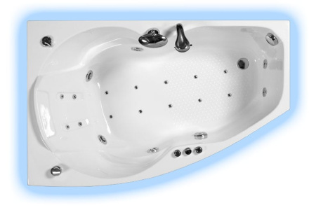 Акриловая ванна Triton БРИЗ 150x95 правая