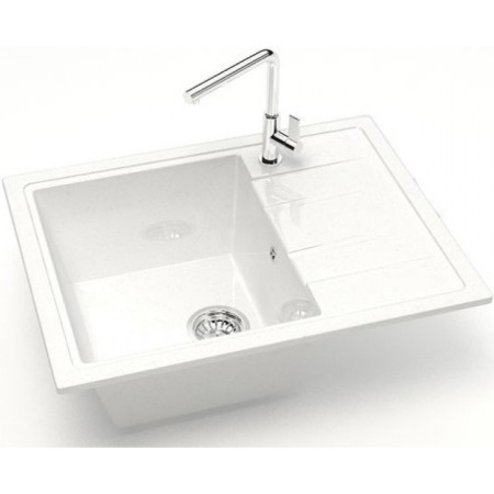 Кухонная мойка Marrbaxx Анастасия Z150 Z150Q001 белый