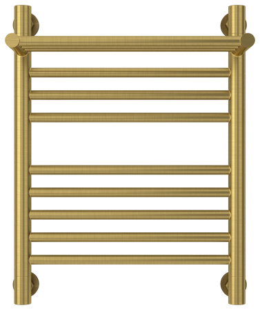 Полотенцесушитель Водяной Сунержа Богема с полкой + (50х40) Состаренная Латунь 051-0223-5040