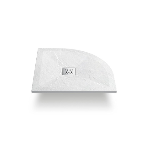 Душевой поддон из искусственного камня (80х80)  Vincea VST-4SQ8080W, белый матовый