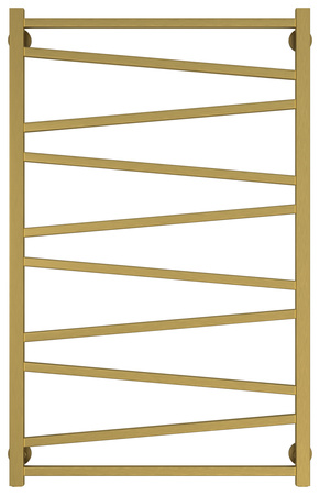 Полотенцесушитель Водяной Сунержа Сирокко (100х60) Состаренная Латунь 051-0253-1060