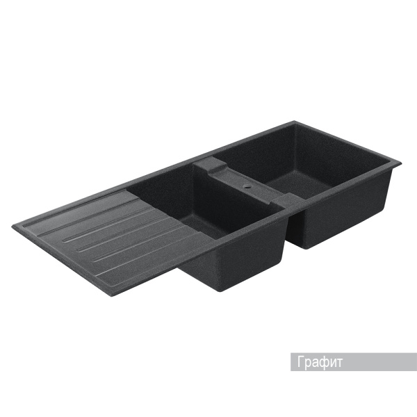 Кухонная мойка Aquaton Торина 1A712032TR210 графит