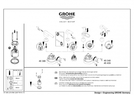 Grohe 46048000 Картридж керамический