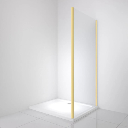 Боковая панель BelBagno Luce LUCE-90-FIX-C-ORO