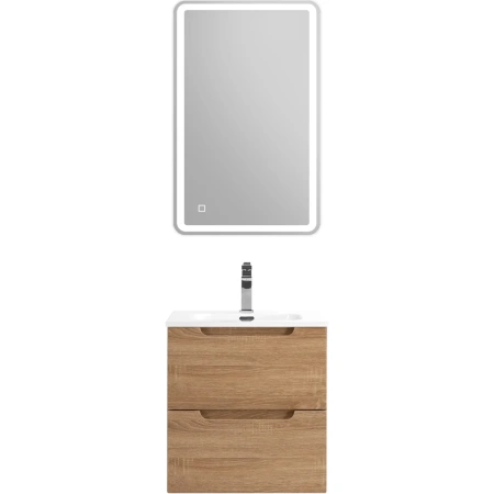 Тумба под раковину BelBagno Etna ETNA-500-2C-SO-WO Rovere Bianco