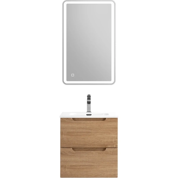 Тумба под раковину BelBagno Etna ETNA-500-2C-SO-WO Rovere Bianco