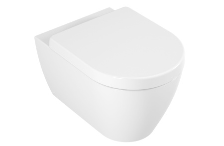 Унитаз подвесной безободковый с функцией биде  Serel Sapphire SP26BM