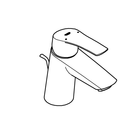 Смеситель для раковины с донным клапаном Grohe Eurosmart 23965 003 (23965003) хром 