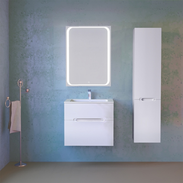 Тумба под раковину Jorno Modul 65  Mоl.01.62/P/W