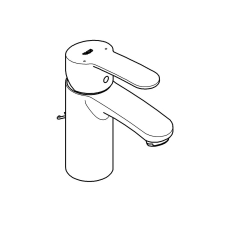 Смеситель однорычажный для раковины Grohe Eurostyle Cosmopolitan 33557 20E (3355720E) хром