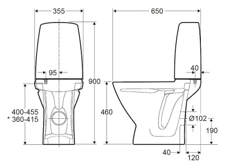 Унитаз IFO Sign 687206011