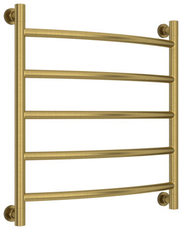 Полотенцесушитель Водяной Выгнутая Сунержа Галант + (60х60) Состаренная Латунь 051-0200-6060