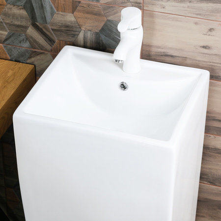 Раковина напольная (47,5х42,5)  Melana B143-805