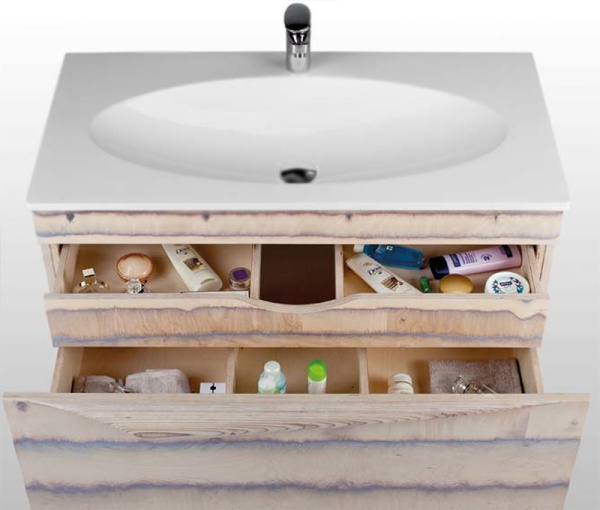 Тумба под раковину Aqwella Pap-w.01.10/LIGHT