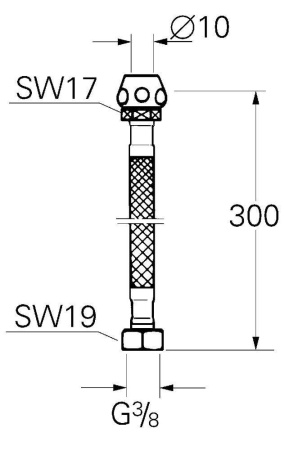 Гибкий шланг высокого давления GROHE 45120000
