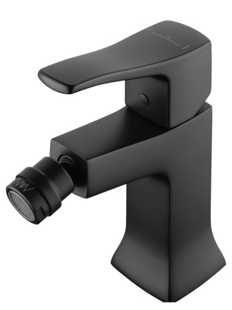Смеситель для биде WONZON & WOGHAND FLEX, черный матовый WW-88016072-MB