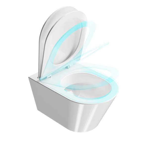 Унитаз подвесной безободковый Kerama Marazzi Plaza Modern PLMR.wc.02 (без сиденья)