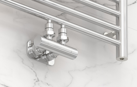 Вентиль Сунержа угловой EU50 (2 х G 1/2" НР х G 3/4" НГ) 00-1416-1234 хром