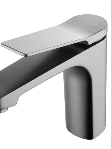 Смеситель для раковины WONZON & WOGHAND, темный графит WW-XH-013-BGG Смеситель для раковины WONZON & WOGHAND, темный графит WW-XH-013-BGG