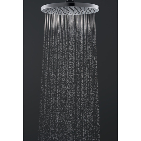 Верхний душ Hansgrohe Vernis Blend 200 1jet EcoSmart 26277670, черный матовый