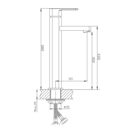 Смеситель для раковины Haiba HB1102