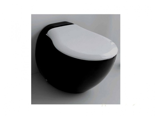 Унитаз приставной ArtCeram Blend BLV002 01 50 bi/nero без сиденья