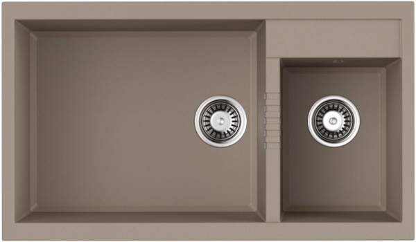 Мойка для кухни Omoikiri Tedori 86-2-LB-SA 4993934