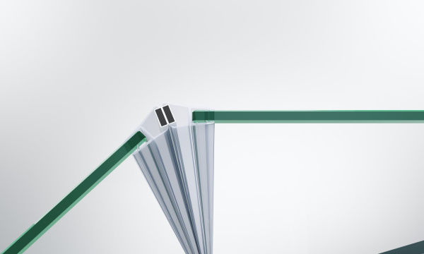 Душевой уголок (90х90) BelBagno ETNA-P-1-90-C-Cr