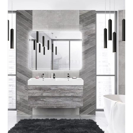 Тумба под раковину Cezares MOLVENO 46-120-2C-SO-2-LG Legno Grigio